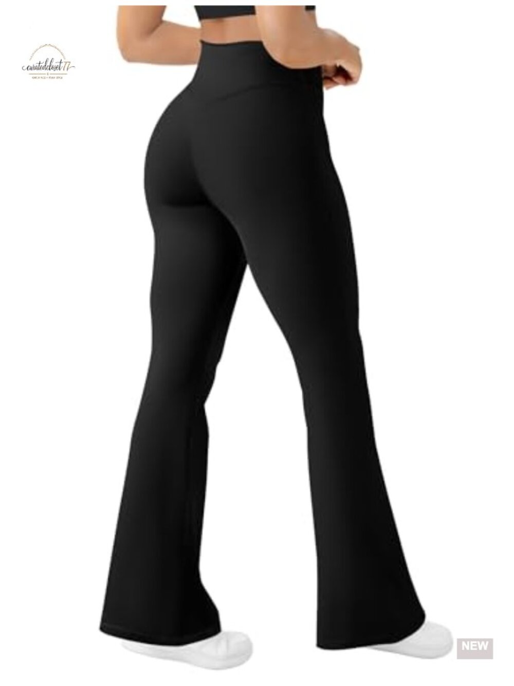 Women's Bootcut Flare Yoga Pants High Waist Tummy Control Leggings